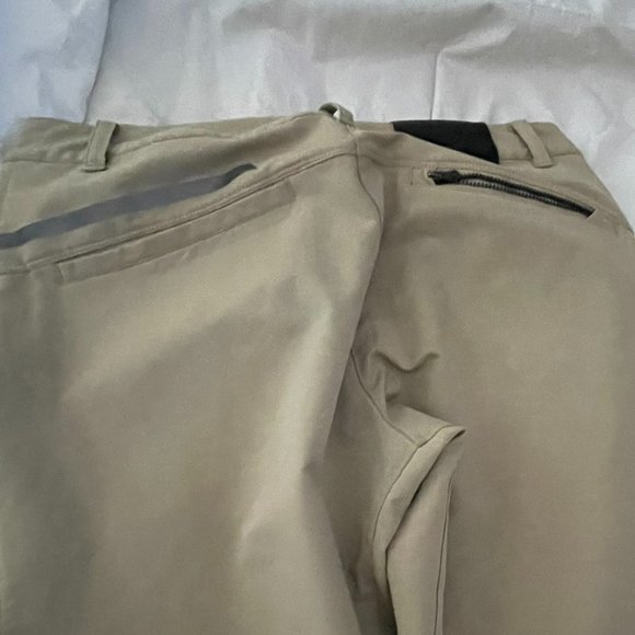 Men's Tan Pearl Izumi Commuter chinos 32W - Picture 3 of 11